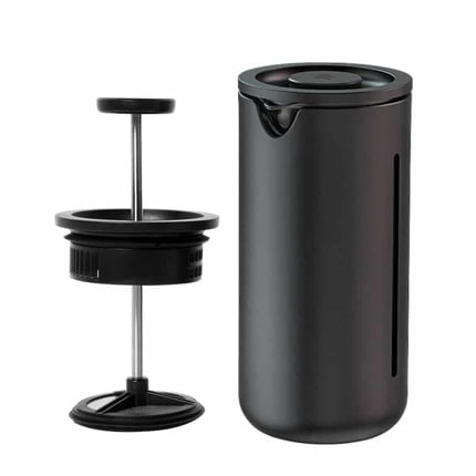 timemore french press u black 0.45l