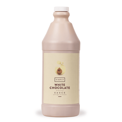simply white chocolate topping sauce (2.5kg)