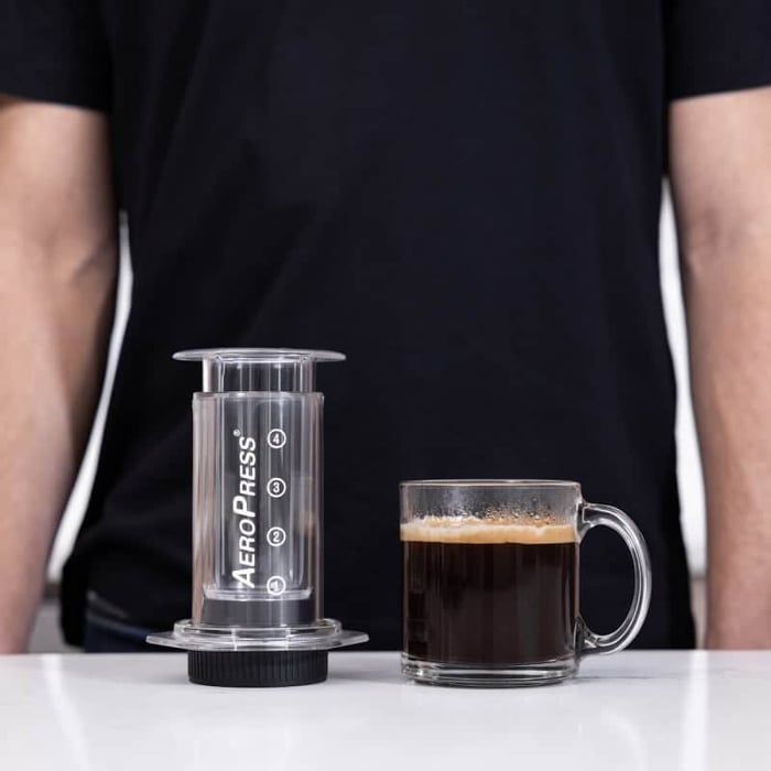 aeropress clear coffee maker