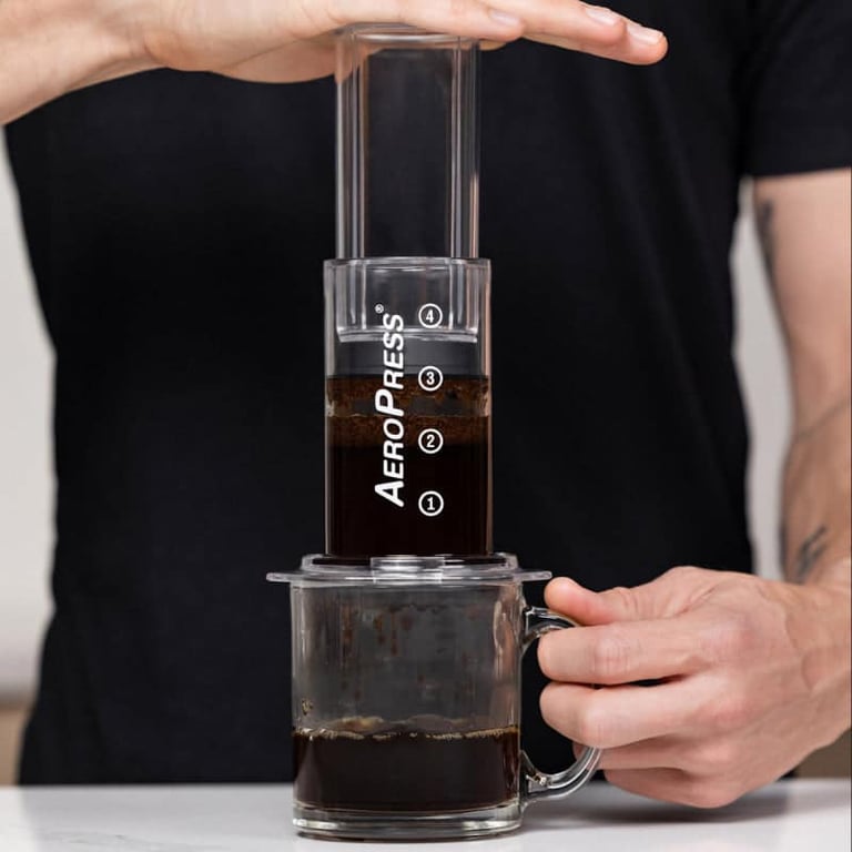 aeropress clear coffee maker