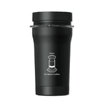 aeropress go plus travel coffee press black