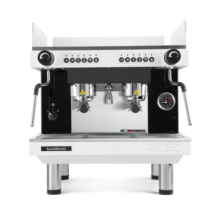 sanremo zoe compact 2 group traditional espresso machine