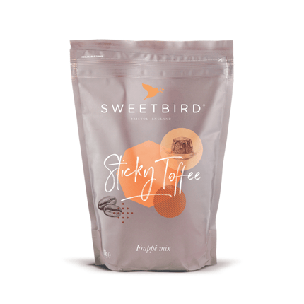 sweetbird sticky toffee frappe powder (1kg)