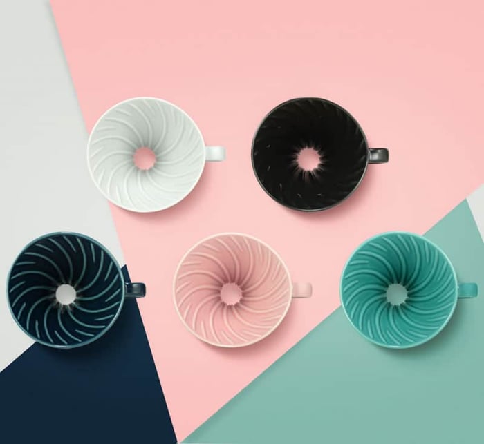 hario special edition v60 02 ceramic dripper turquoise