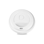 8oz White Domed Sip-Thru Lids (Paper Cups) - Sleeve (100 Lids)