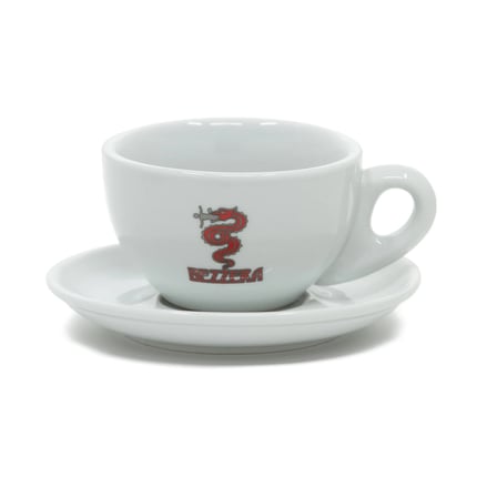 bezzera cappuccino cups & saucers x6