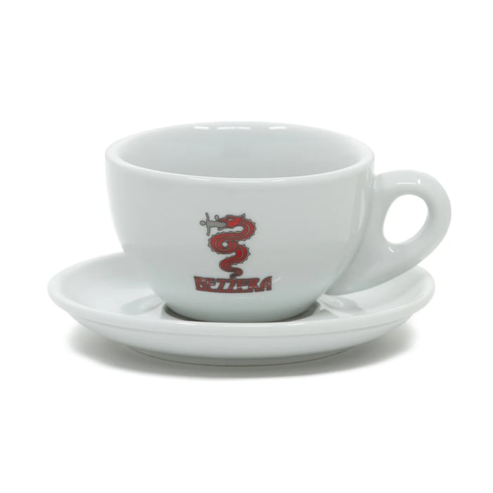 bezzera cappuccino cups & saucers x6