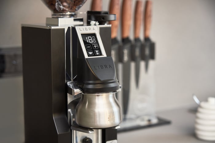 eureka mignon libra coffee grinder (black)