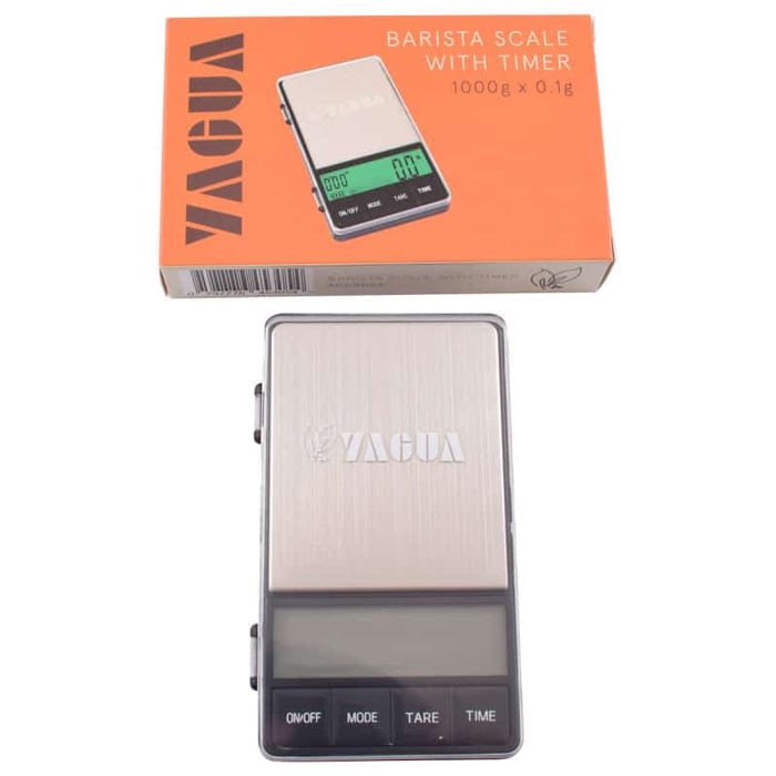 yagua scale & brew timer: dual display series 1000g x 0.1g