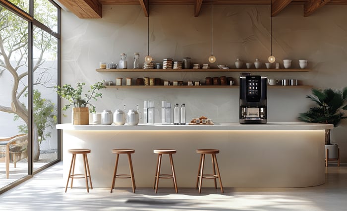 summit prime touch evo bean to cup coffee machine