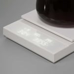hario polaris coffee scale white