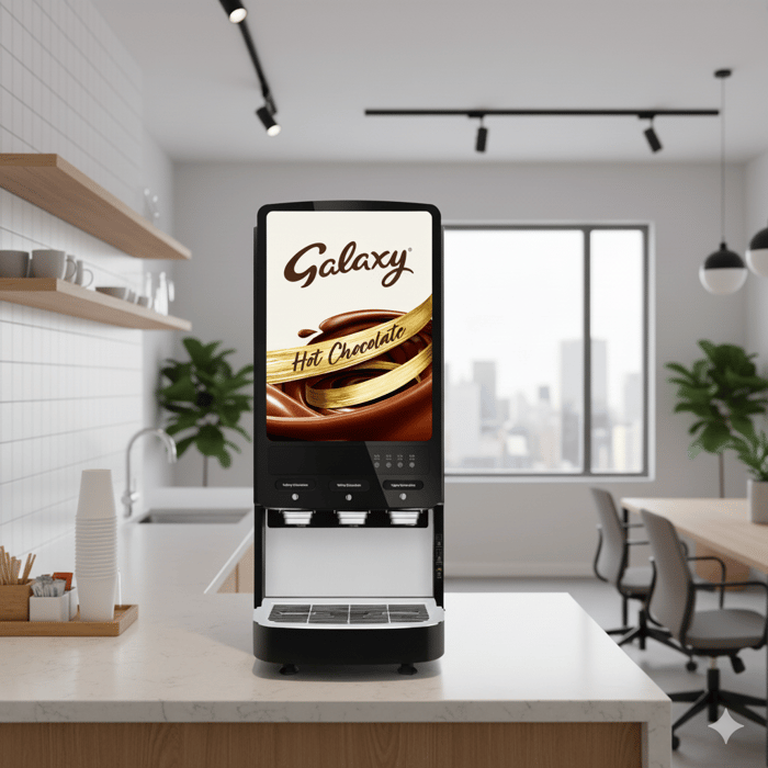 galaxy hot chocolate machine