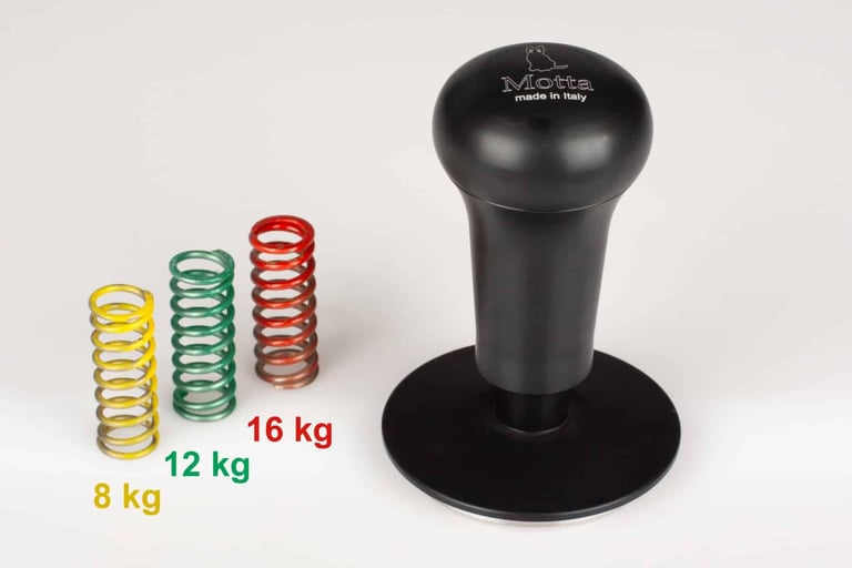 motta calibrated flat tamper black 58mm