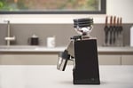 eureka mignon zero coffee grinder (black)