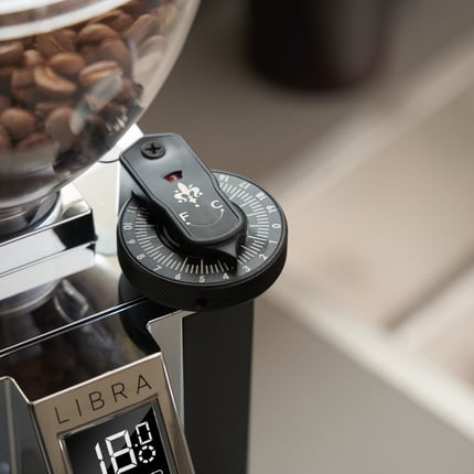 eureka mignon libra coffee grinder (black)
