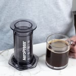 aeropress clear black coffee maker