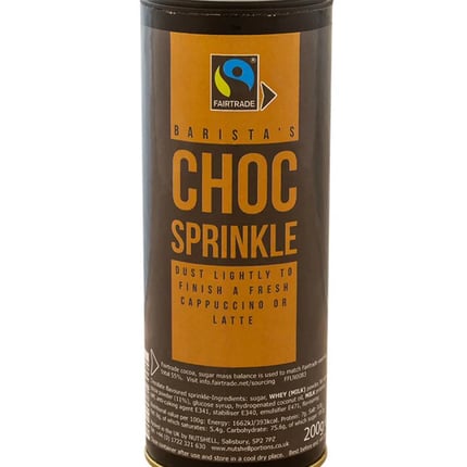 fairtrade chocolate sprinkler/shaker (200g)