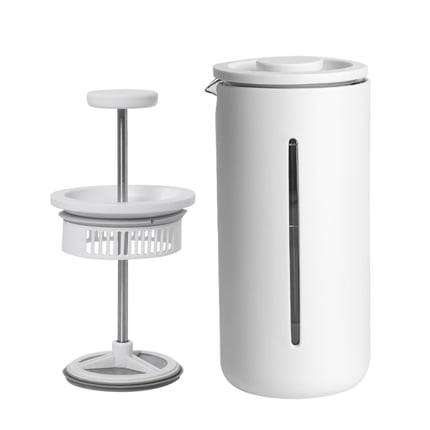 timemore french press u white 450ml