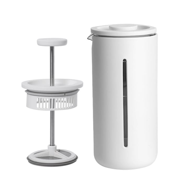 timemore french press u white 450ml