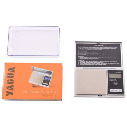 yagua scale 600 x 0.1g with extra large tray
