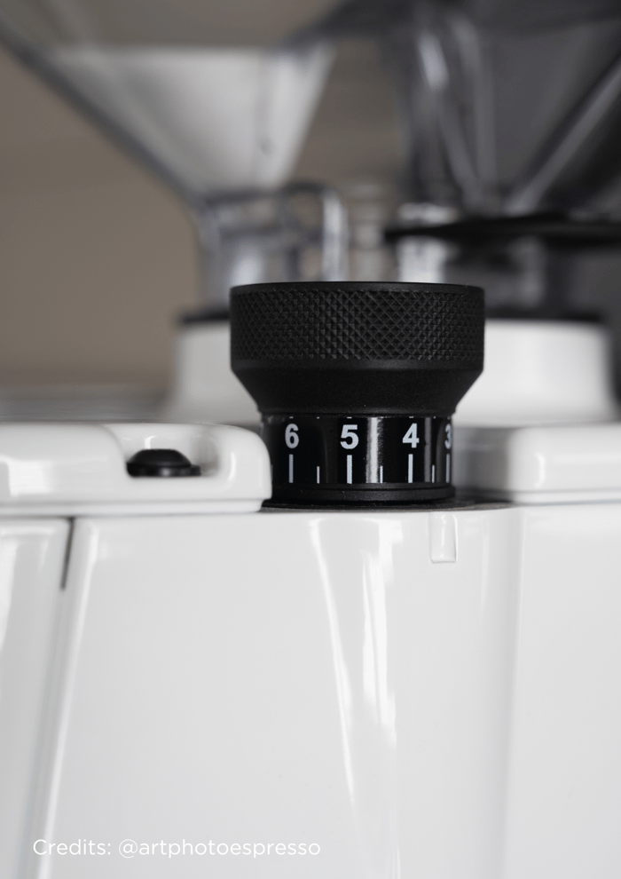 eureka atom w 65 grind by weight coffee grinder (black)