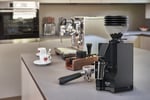 eureka mignon zero coffee grinder (black)