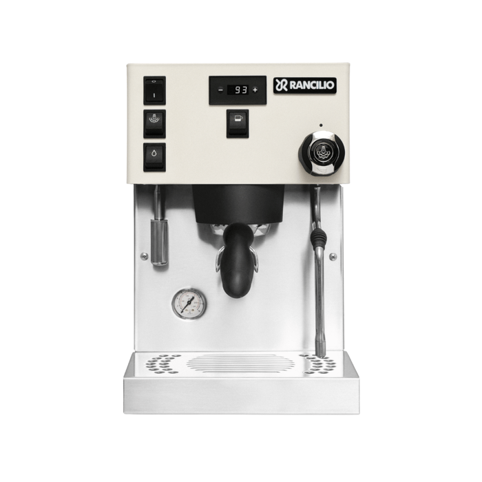 rancilio silvia pro x espresso coffee machine white