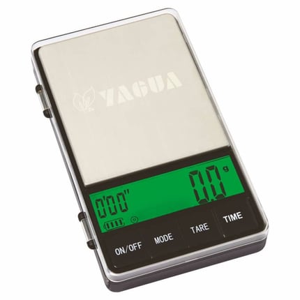 yagua scale & brew timer: dual display series 1000g x 0.1g