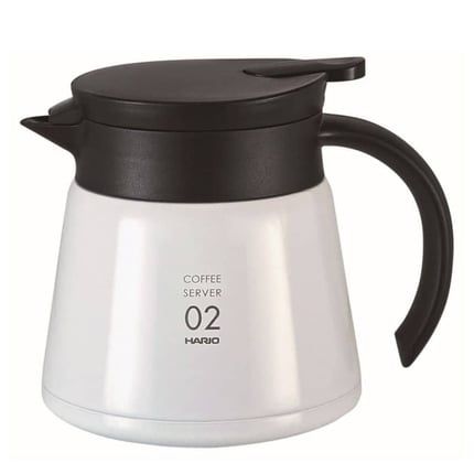hario thermal v60 02 server white 600ml