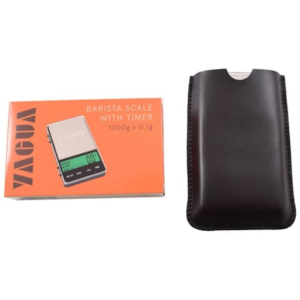 yagua scale & brew timer: dual display series 1000g x 0.1g