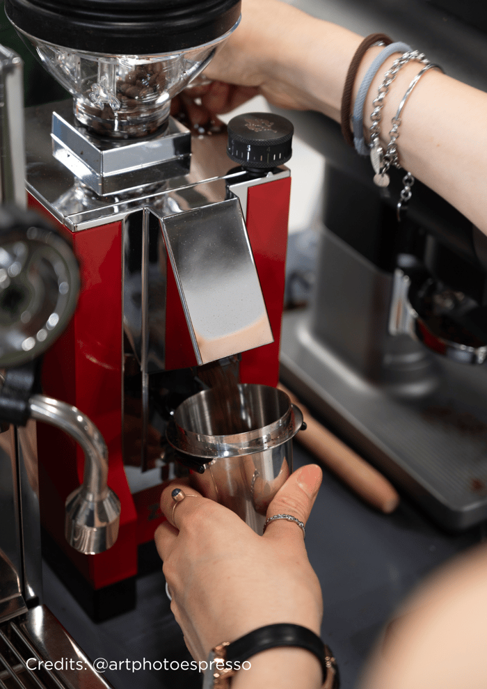 eureka mignon zero coffee grinder (black)