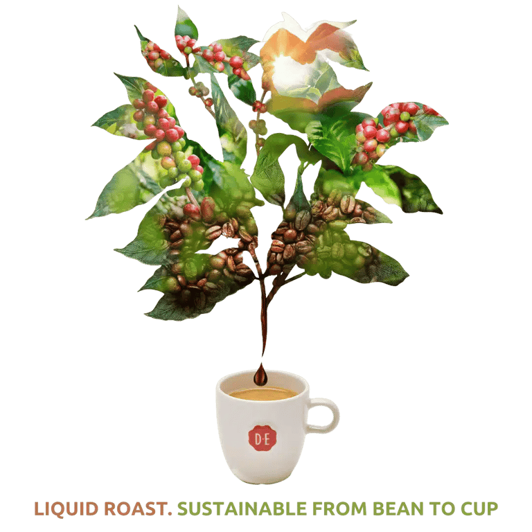 liquid roast. sustainable from bean to cup