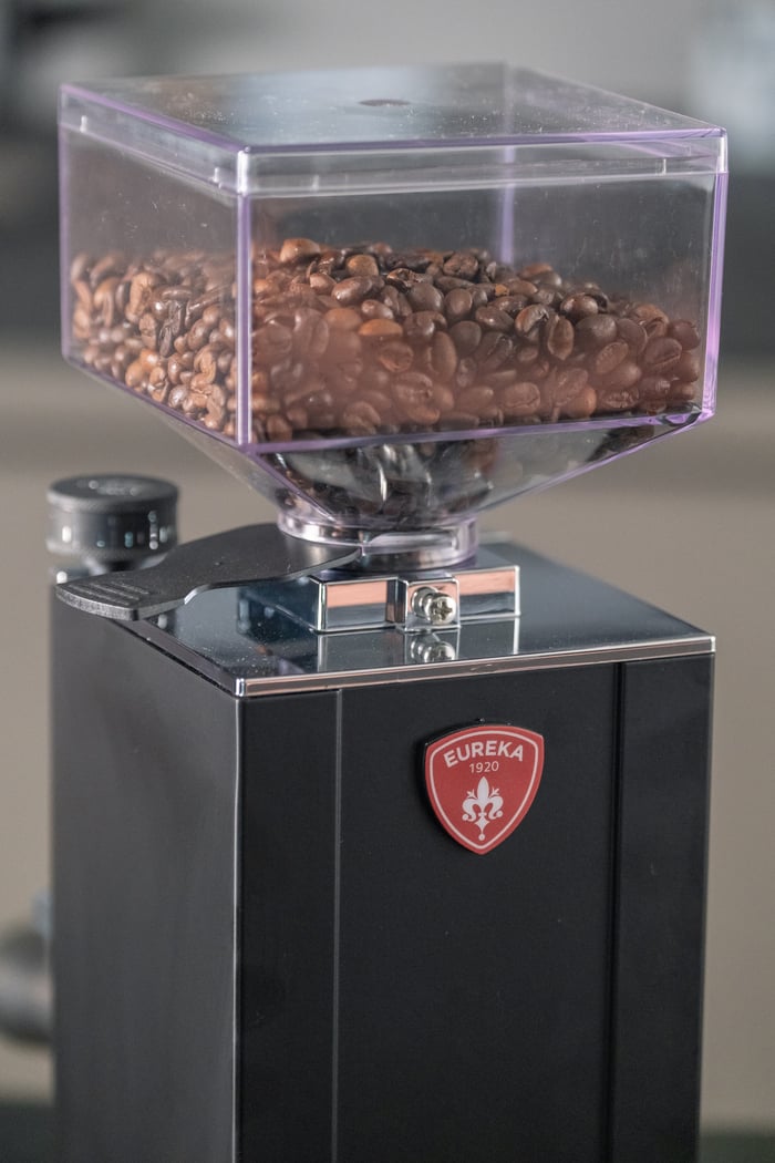 eureka mignon libra coffee grinder (black)