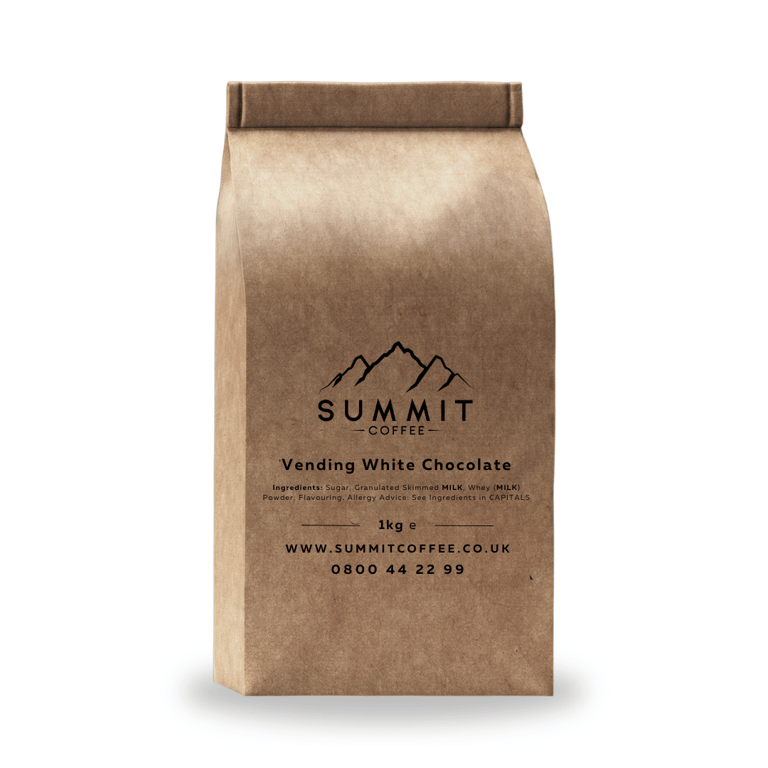 summit white vending hot chocolate powder