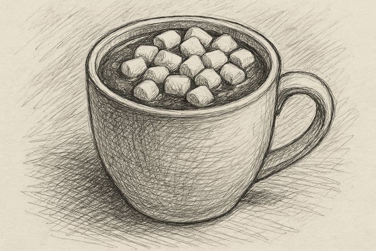 20250929 1530 cozy hot chocolate simple compose 01k6ay08vkf4w81c087n84k9b4