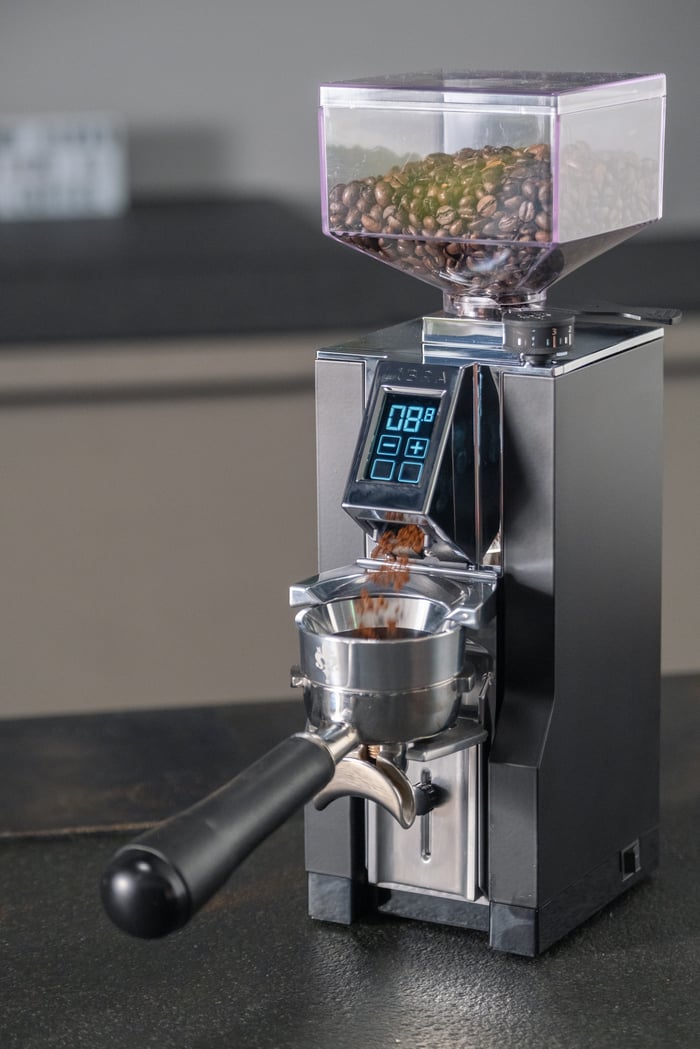eureka mignon libra coffee grinder (black)