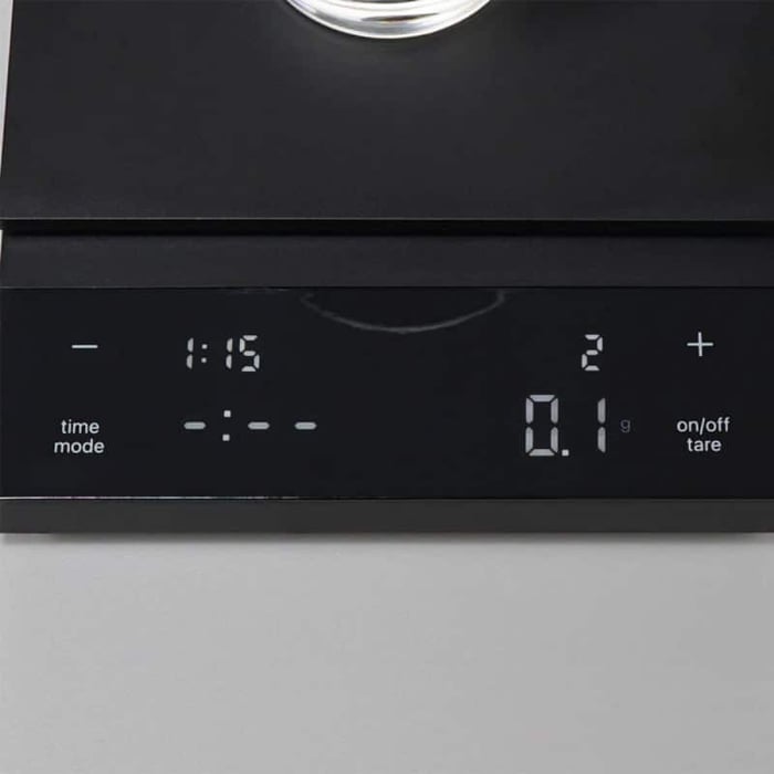 hario polaris coffee scale black