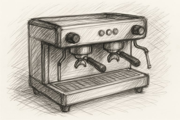 20250929 1534 sketchy coffee machine simple compose 01k6ay7qa4fq1t126fzdg50yzc
