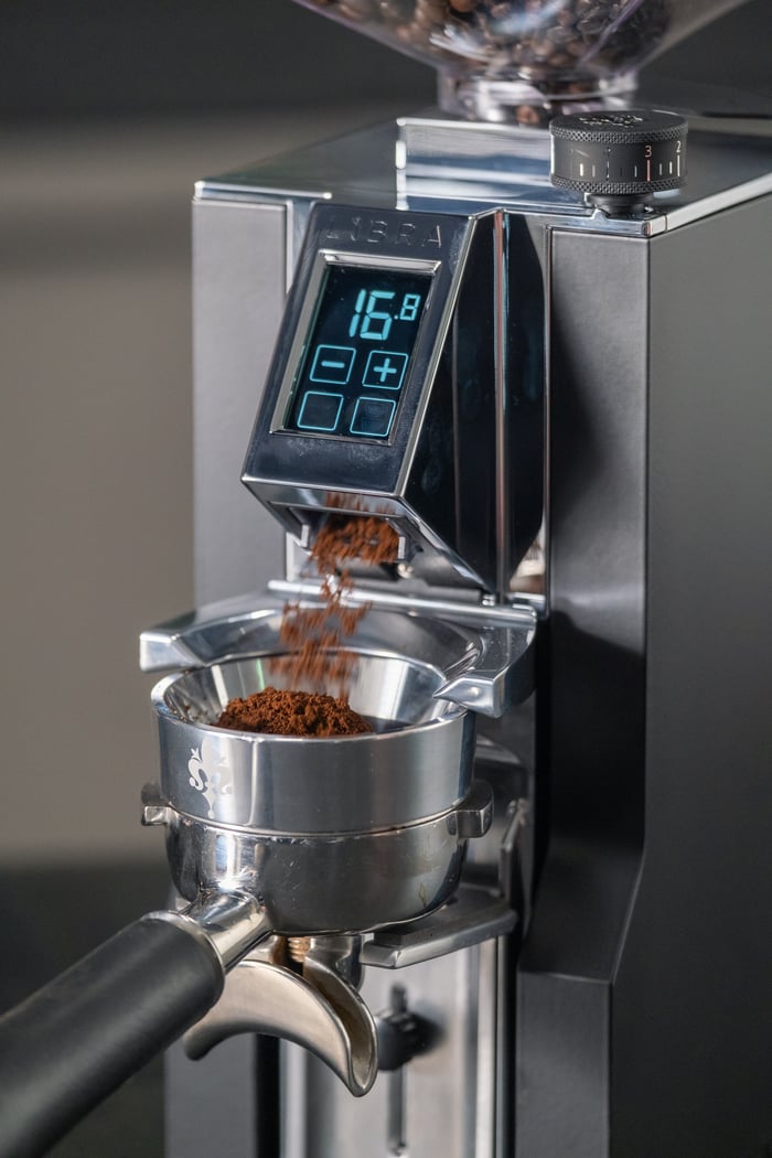 eureka mignon libra coffee grinder (black)