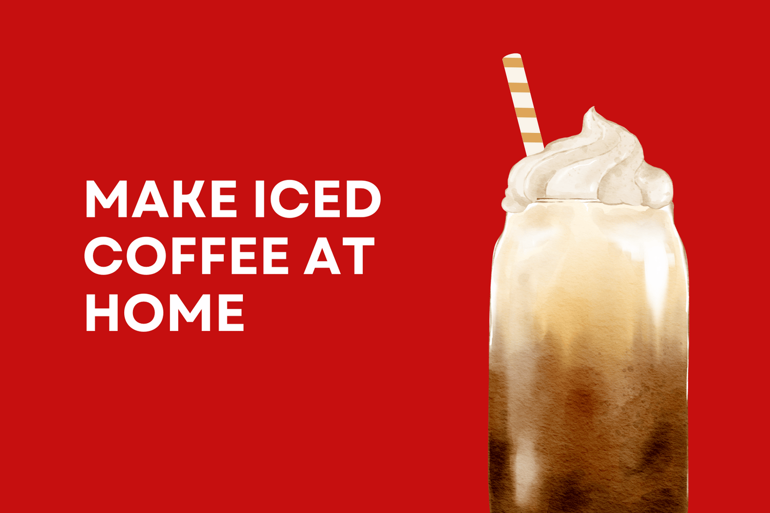 How to Make Iced Coffee at Home with Instant Coffee