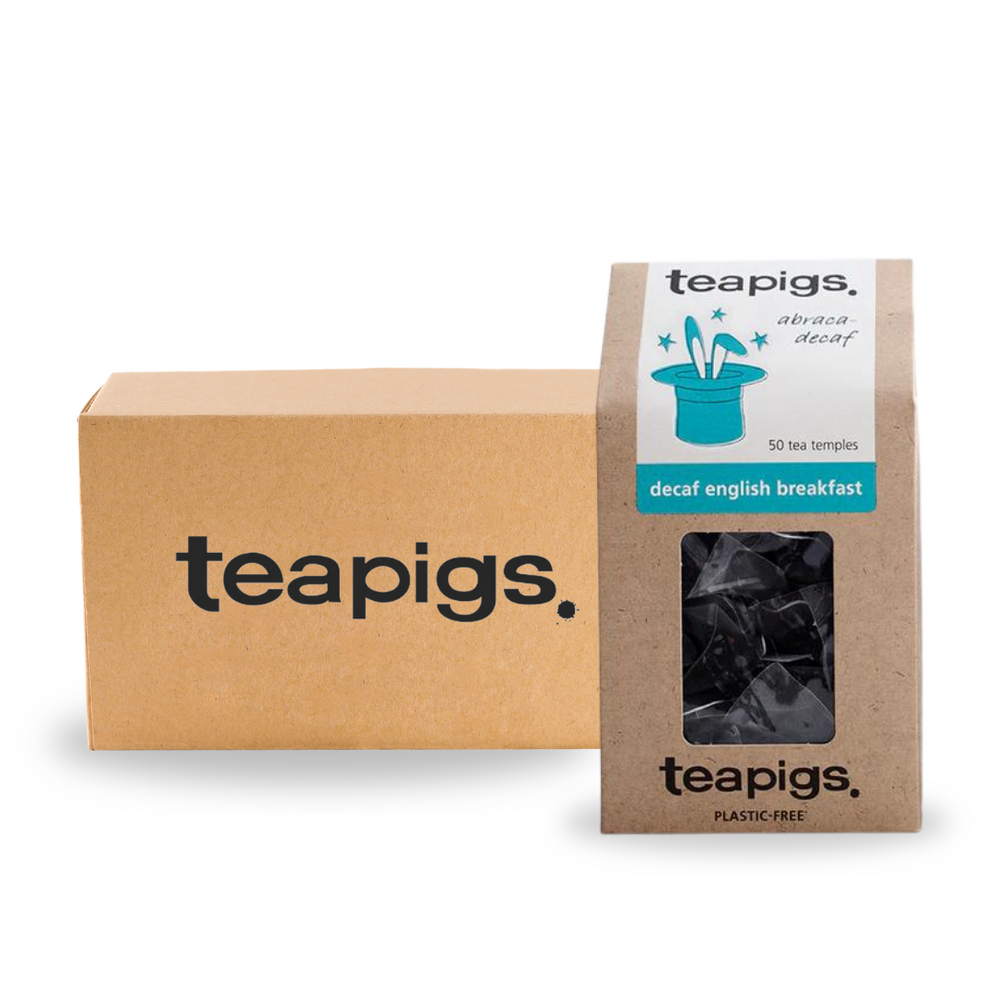 Teapigs Decaf English Breakfast Tea Temples (50)