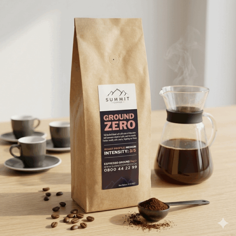 brazilian ground zero caffeine coffee (1kg)