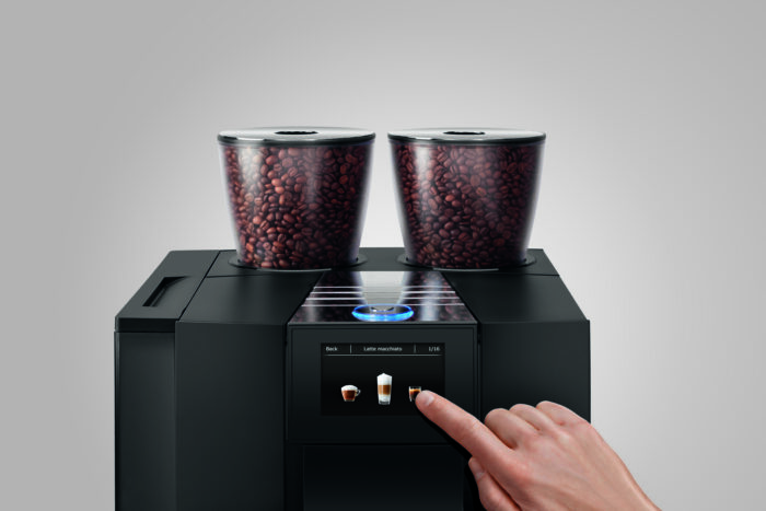 jura giga x8 gen ii professional bean to cup coffee machine (black)