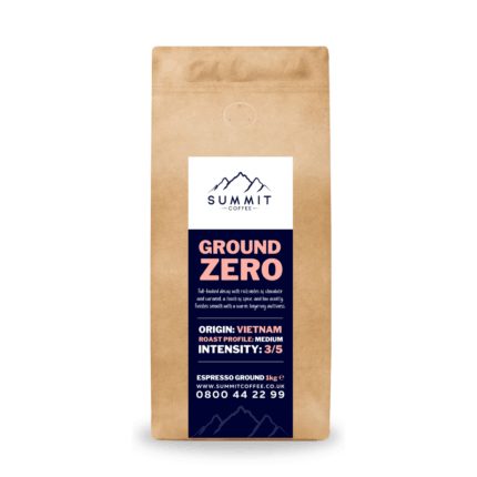 brazilian ground zero caffeine coffee (1kg)