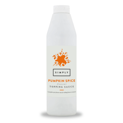 Bottle of Simply pumpkin spice topping sauce