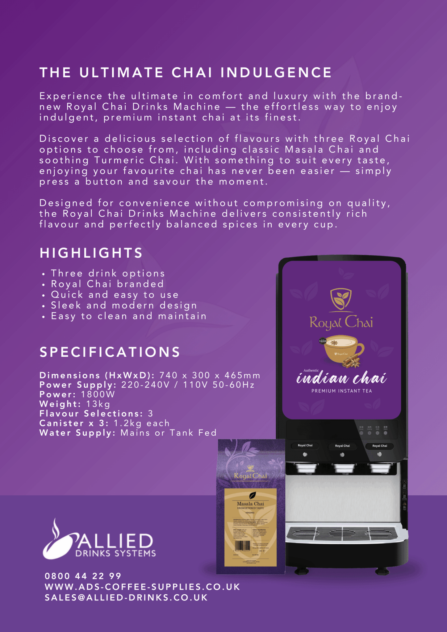 royal chai brohure 2