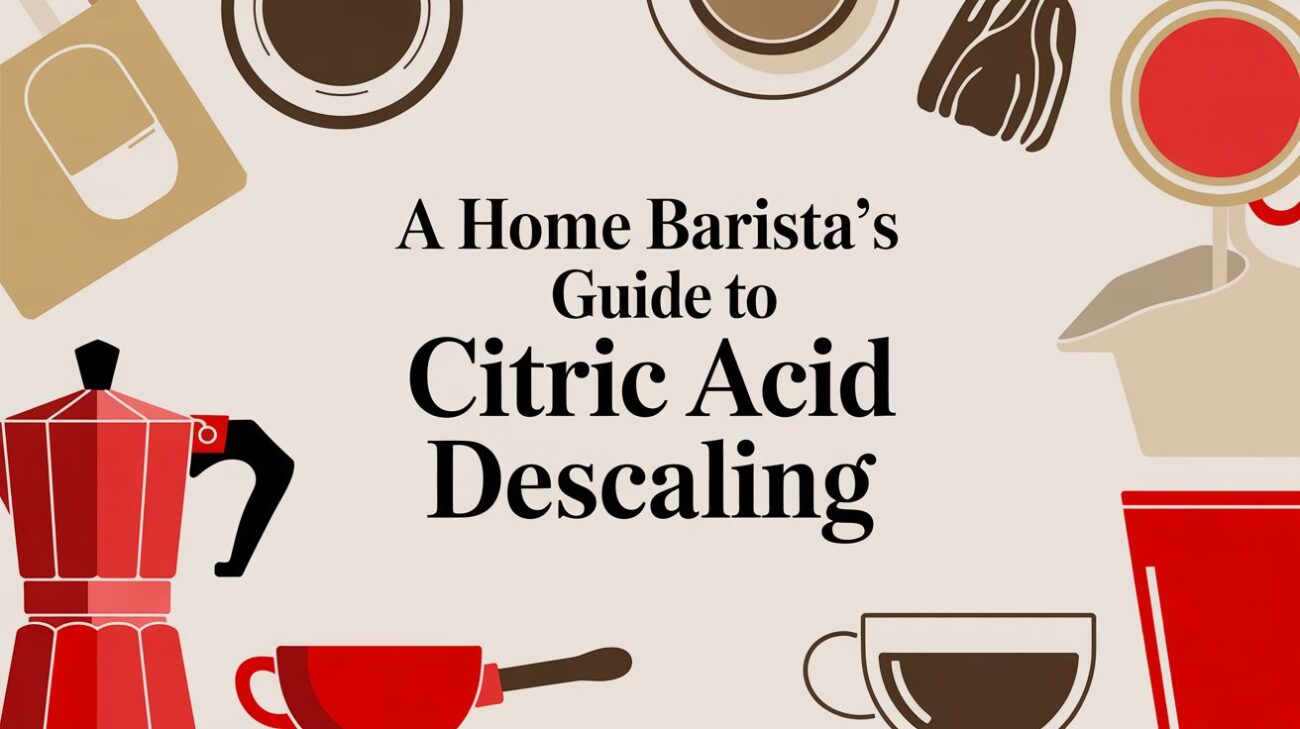 citric acid descaling coffee descaling