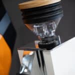 eureka oro mignon single dose pro coffee grinder chrome