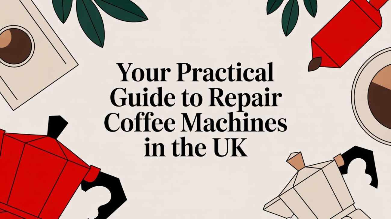 repair coffee machines coffee illustration