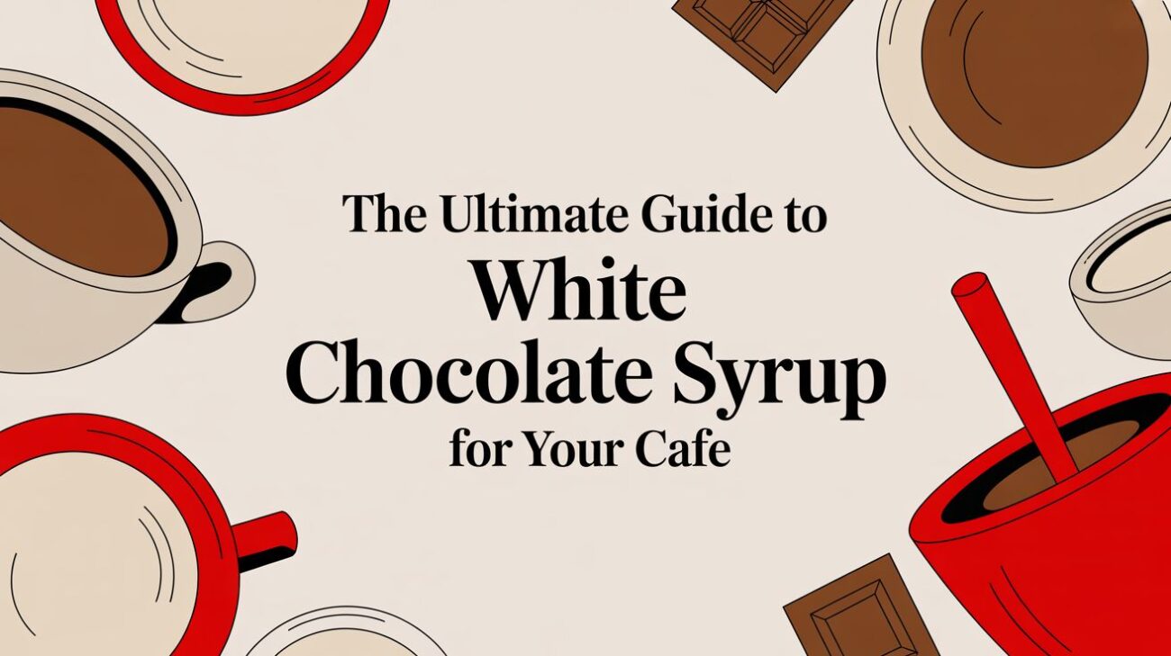 white chocolate syrup cafe guide